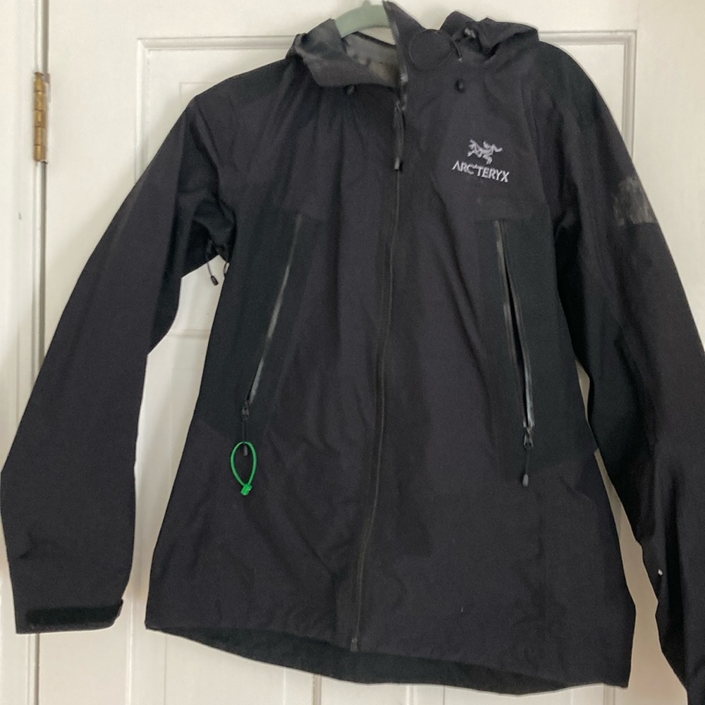 Arc’teryx rain jacket.